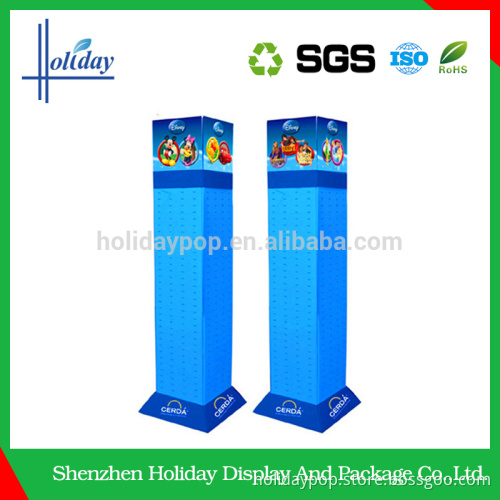 Long lifetime Wholesales paperboard hook display rack